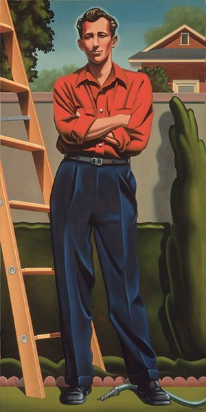 "Father's Chores" by Kenton Nelson. | Image courtesy of the artist.