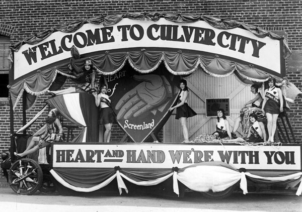 Home to two major film studios, Culver City once billed itself as the 'Heart of Screenland,' as seen in this undated photo. Courtesy of the Photo Collection, Los Angeles Public Library.