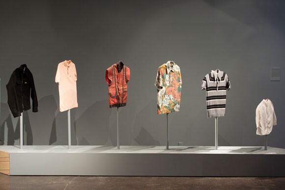 Mario Ybarra Jr., <em>Various Shirts from The TÃo Collection</em>, 2012, Mixed media, Dimension variable, Courtesy the Artist and Honor Fraser Gallery, Los Angeles, CA. Photo: Wayne McCall.