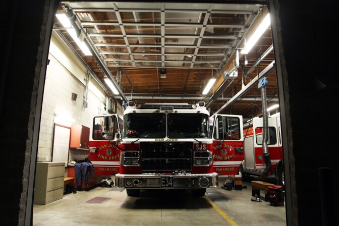 Mark Ramirez Fire truck