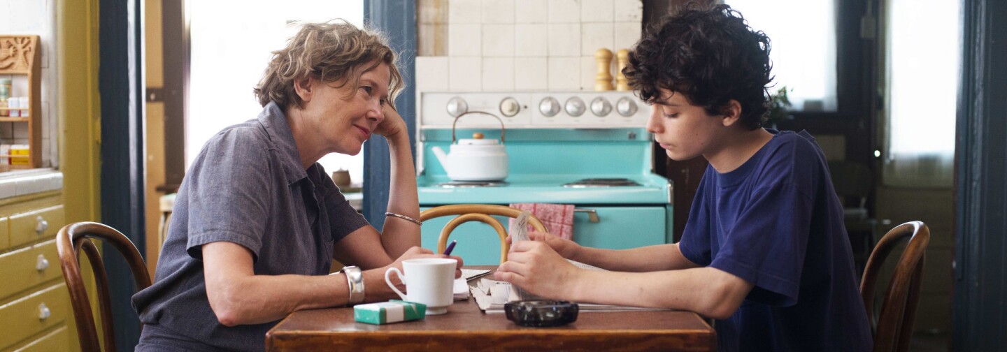 Annette Bening and Lucas Jade Zumann star in "20th Century Women." The film was written and directed by Mike Mills.