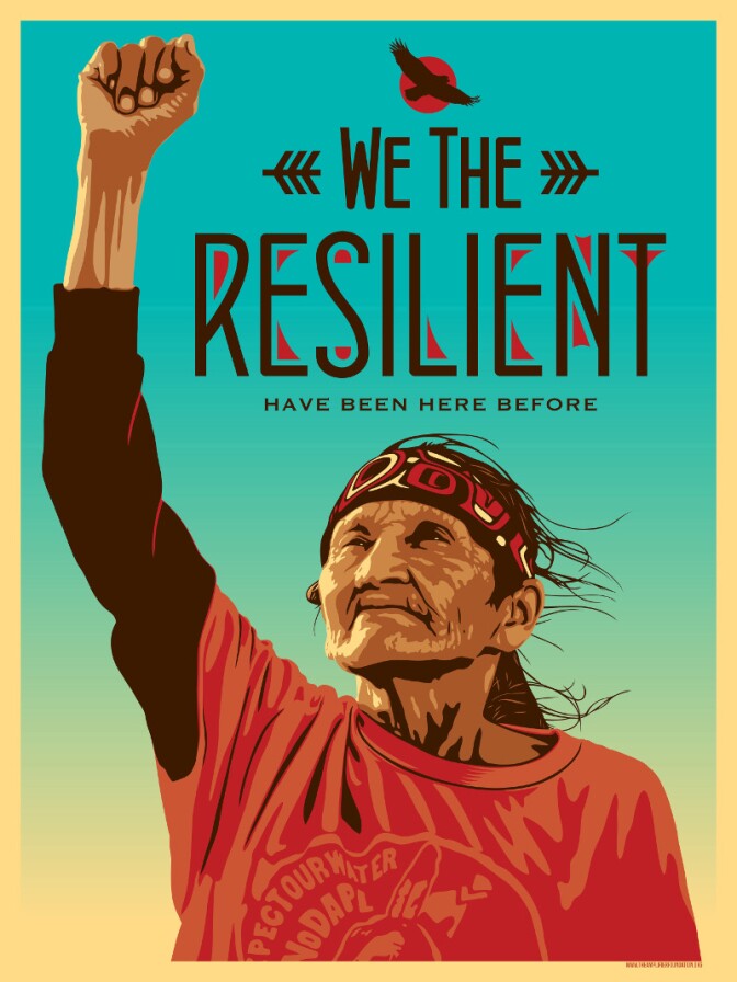 “We The Resilient” by Ernesto Yerena. | Photo: Courtesy of The Amplifier Foundation