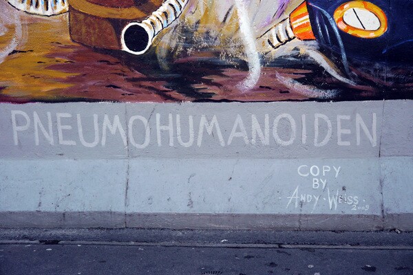 Many of the murals were repainted by non-original artists during restoration efforts in 2009