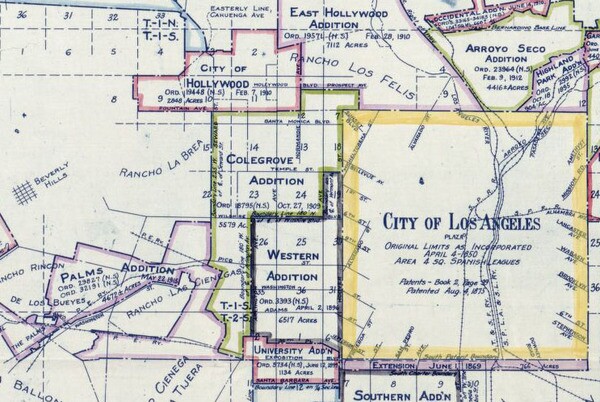 Los Angeles annexed Colegrove, along with neighboring communities, in 1909. Courtesy of the Library of Congress.