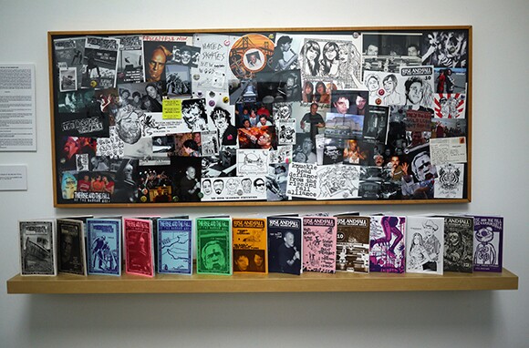 "This Is Not An Art Show: Stencils, Zines And Flyers By Craig Ibarra" at Cornelius Projects, San Pedro, CA, 2013 | Photographs by Laurie Steelink