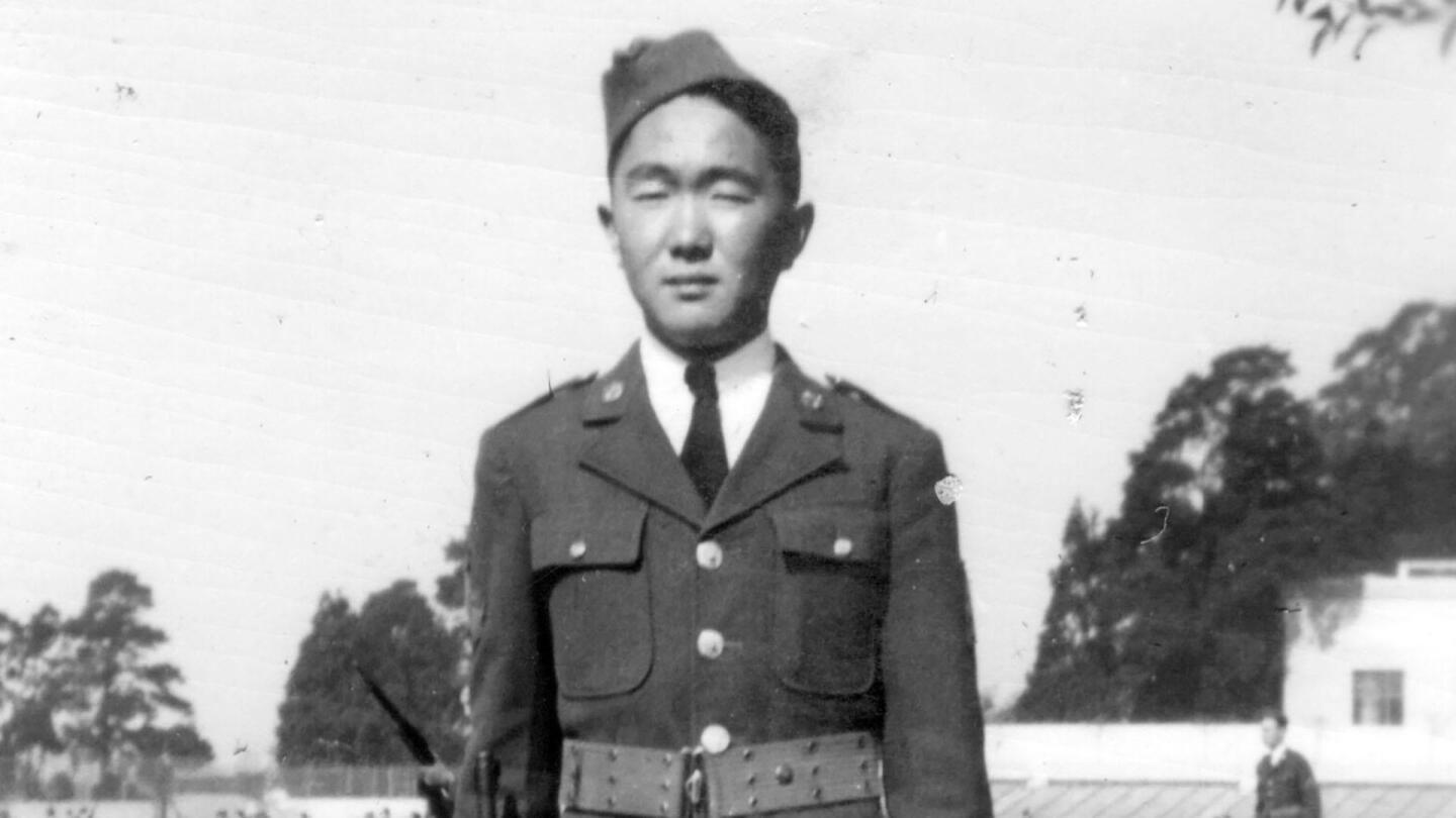 A Japanese American soldier during World War II. | "Registry"