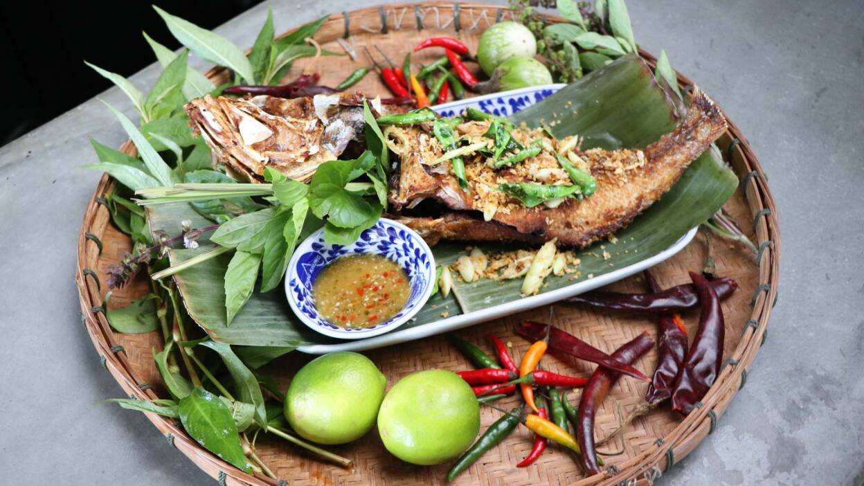 Pla Gra-taem (Garlic Fish) from Chao Krung | Courtesy of Chao Krung