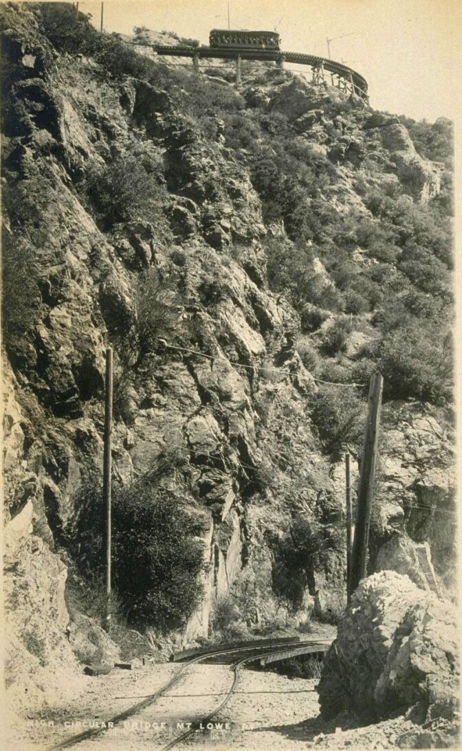 View of Circular Bridge from below, circa 1910