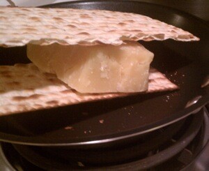 Matzah and Cheese