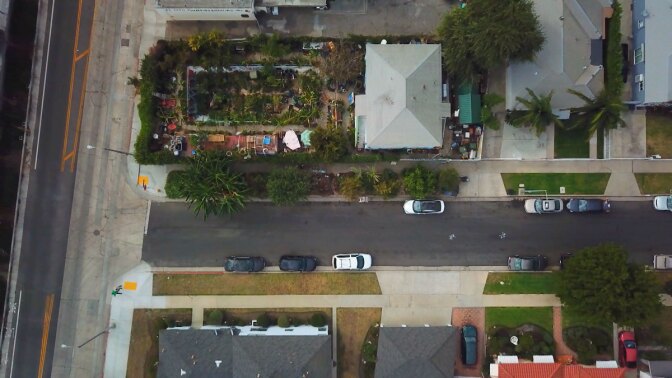 Ron Finley's garden | Still from "Broken Bread" Access