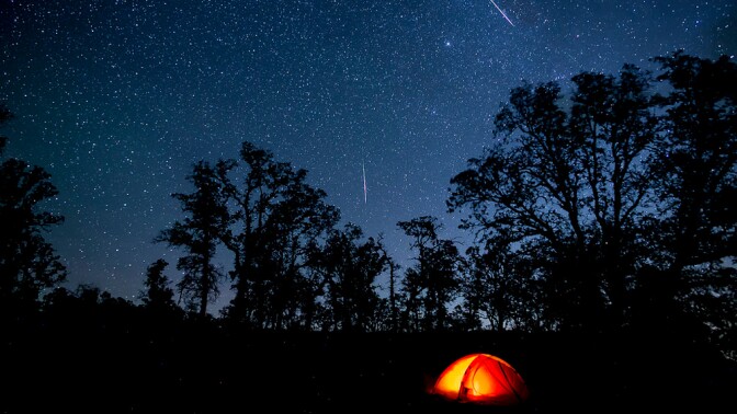 Night sky over Berryessa Snow Mountain | Photo: Bob Wick, BLM