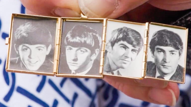 Appraisal: 1964 Gold-filled Medal Beatles Lockets