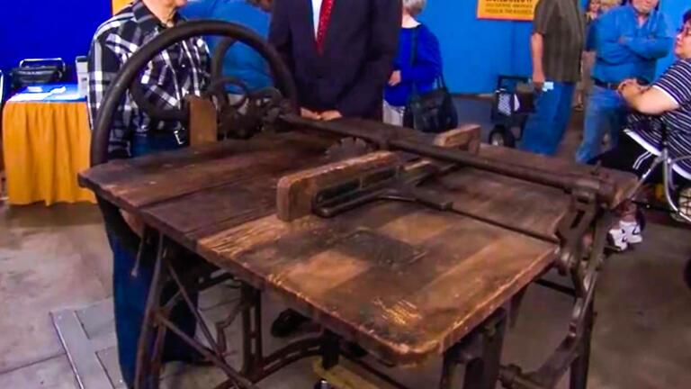 Appraisal: Barnes Tool Co. Table Saw, ca. 1890