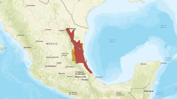 The red-crowned parrots' original habitat in northeastern Mexico, in the states of Tamaulipas and San Luis Potosí. | International Union for the Conservation of Nature