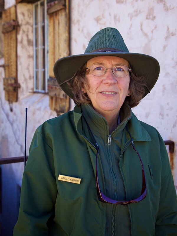 Ranger-Guide Isabelle Woodward - Death Valley, CA - 2015