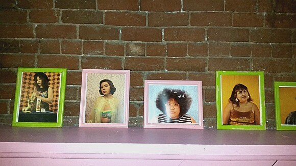 Portrait wall at BOIS. | Photo: Luis Sanchez.
