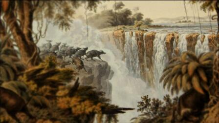 Dr. Livingstone Discovers & Names Victoria Falls