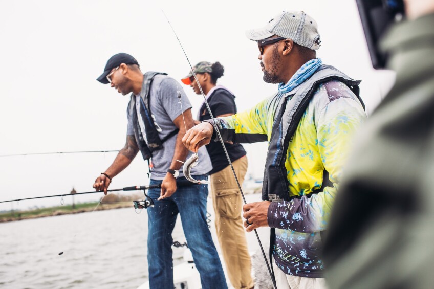 Captain Frederick McBride works closely with local chefs delivering bay water fish through his company, Captain Fred’s Seafood.