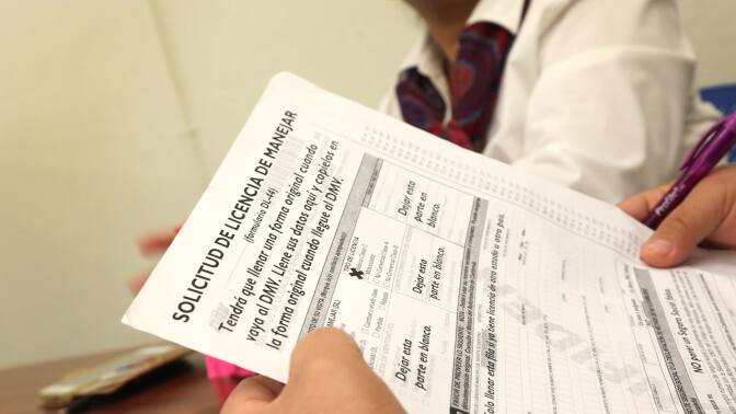 More than three-quarters of a million undocumented immigrants now hold California drivers licenses. | photo by Maria J. Avila for CALmatters