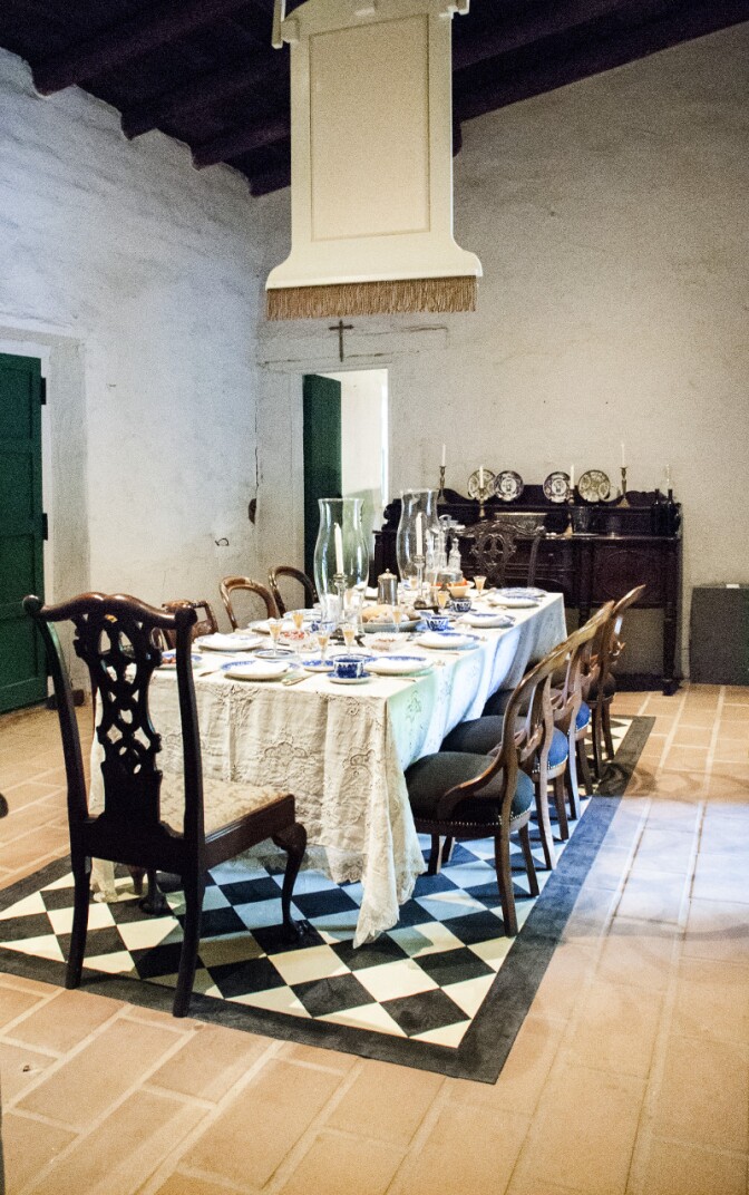 Dining Room in La Casa de Estudillo