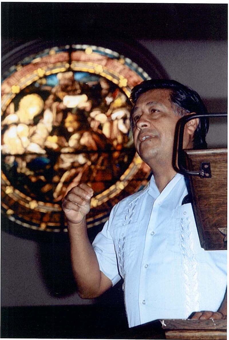 Cesar Chavez at the Church of the Epiphany | Courtesy of the Church of the Epiphany
