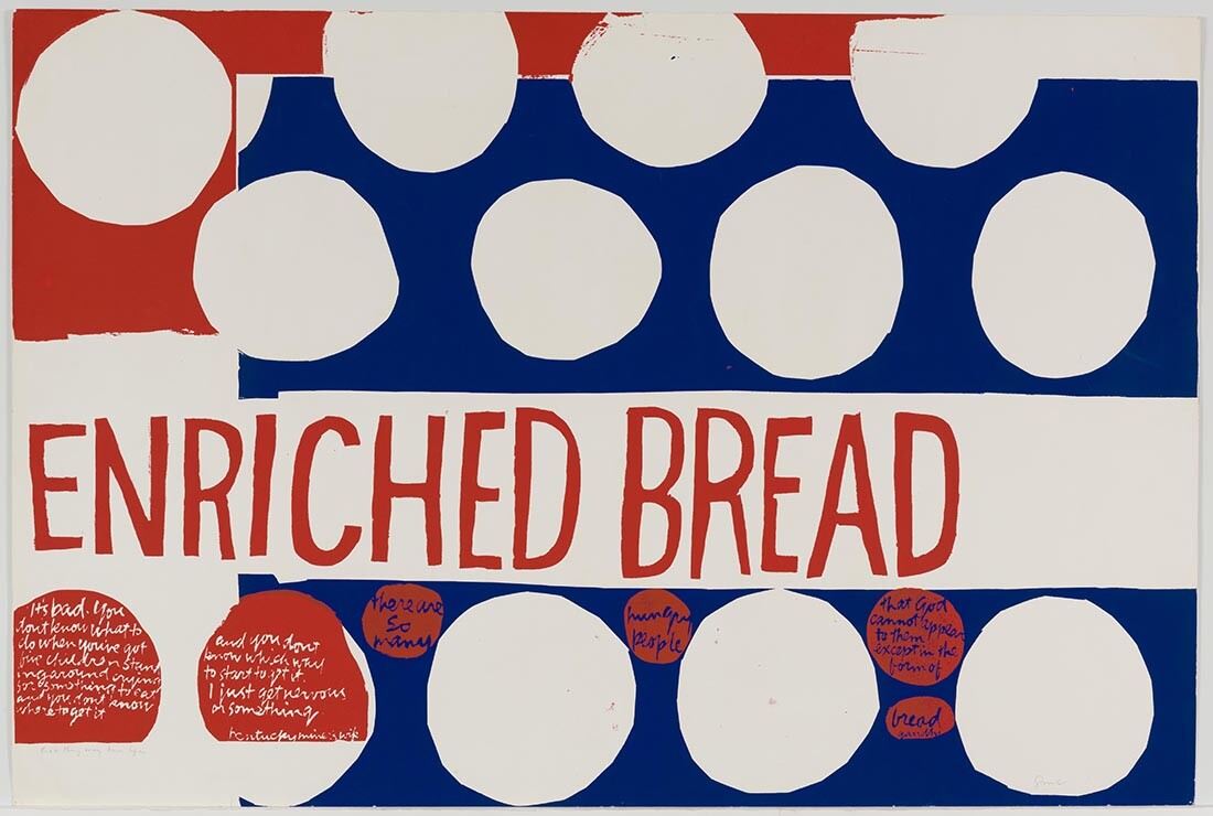 that they may have life, 1964 | Collection UCLA Grunwald Center for the Graphic Arts, Hammer Museum. Corita Kent Bequest.
