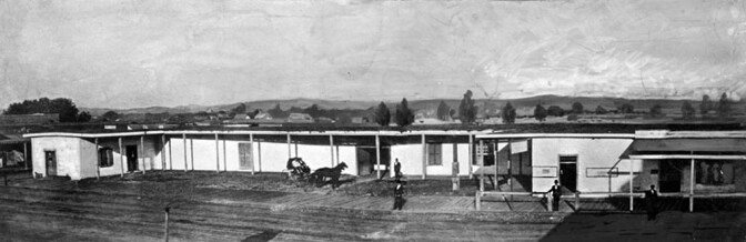 Palacio de Don Abel, ca. 1857.