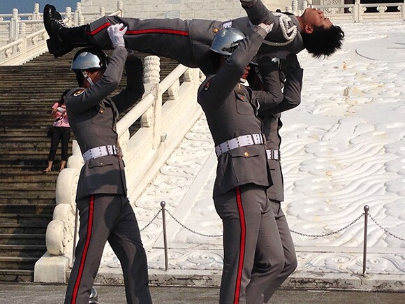 Honor Guard Asian Art Biennial, Taipei Taiwan 2013. | Photo: Hagar Ophir