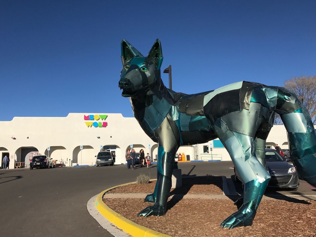 Meow Wolf exterior | Jean Trinh Desert X AB s9