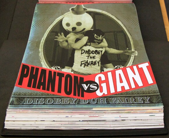 Phantom will be forever be wrestling Giant in the archives of The Getty. | Photo: Ed Fuentes.