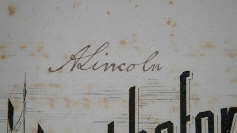 Lincoln Forgery
