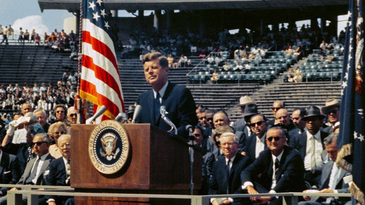 President Kennedy - We Choose to Go to the Moon | Courtesy NASA