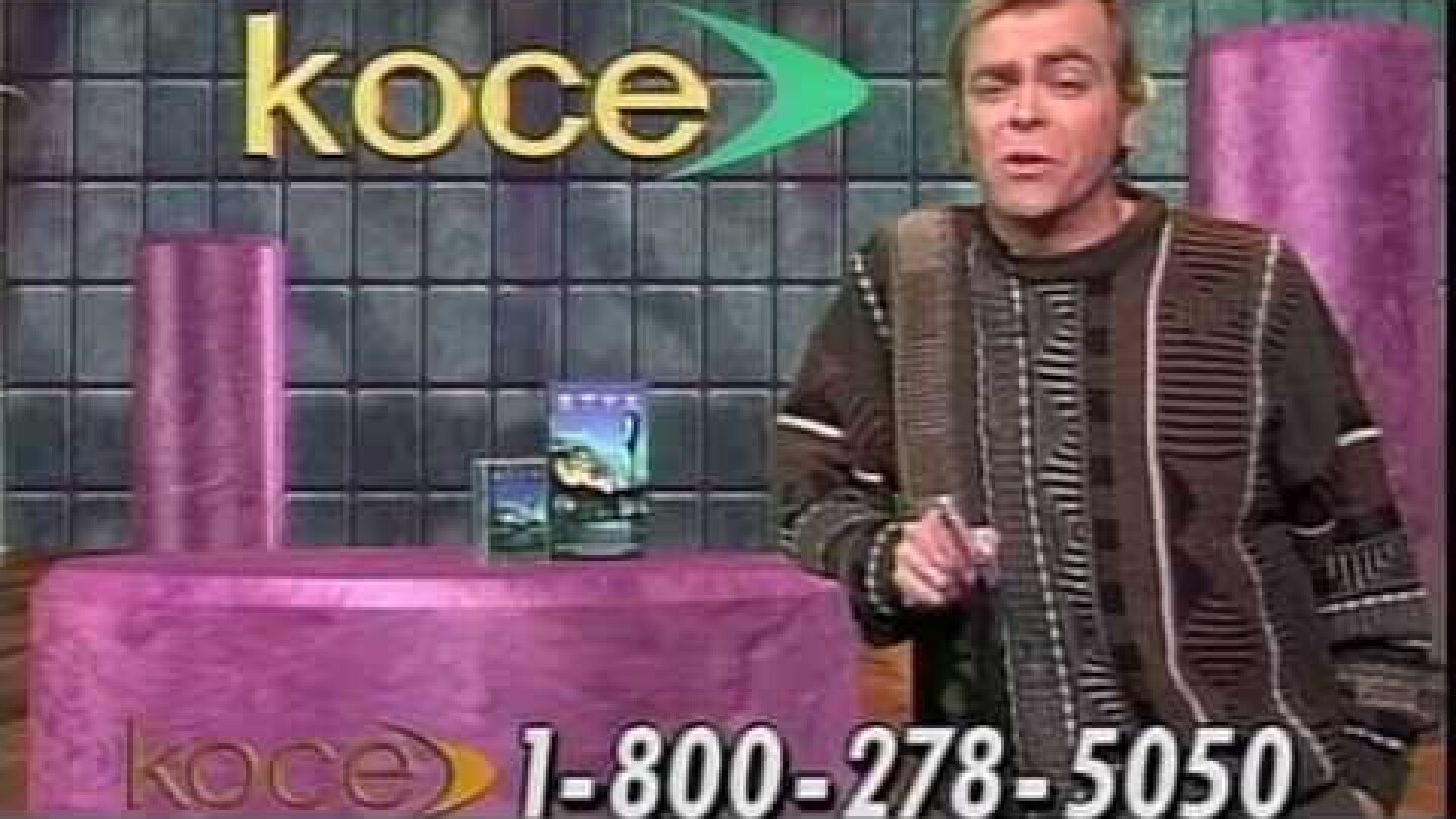 Todd Markell on set at KOCE