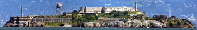 View of Alcatraz Island in 1895 | LAPL/ Wikicommons.