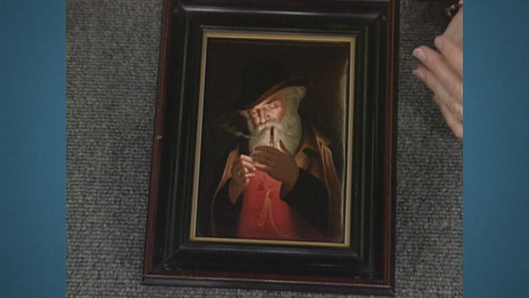 Appraisal: Late 19th C. Wagner Painted KPM Plaque