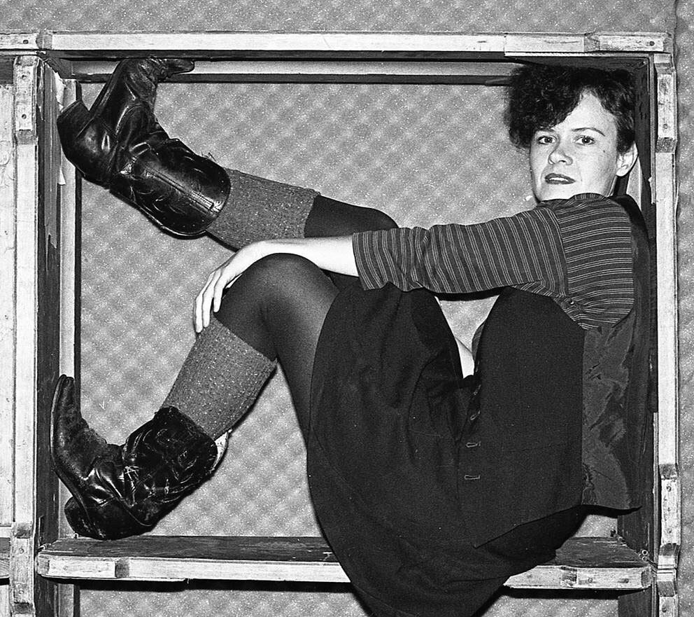 Performance artist and punk rock musician Johanna Went