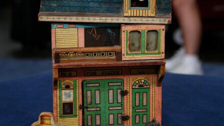 Appraisal: R. Bliss Mfg. Co. Firehouse & Pumper, ca. 1900