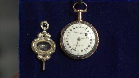 Appraisal: Gold Fusee Pocket Watch & Key