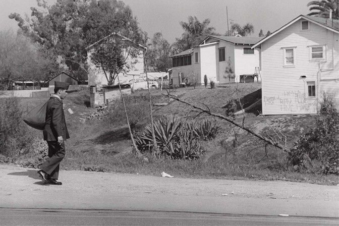 George Rodriguez, Home from Vietnam, East L.A. , 1970. | Courtesy of the artist.