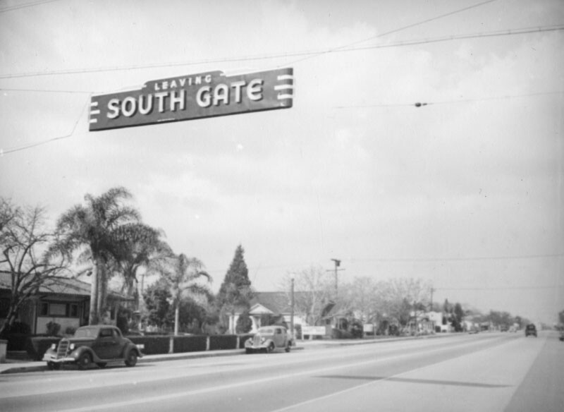 Leaving South Gate