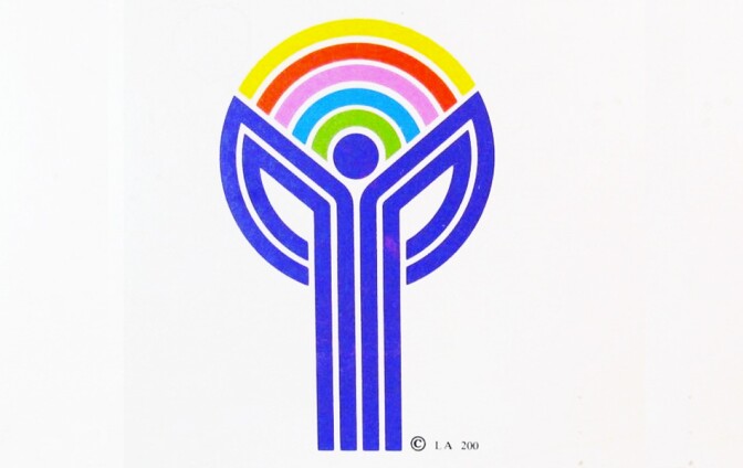 The official logo of Los Angeles' 1981 Bicentennial celebration