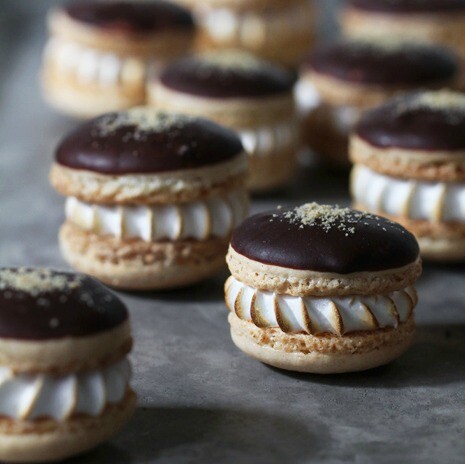 S'mores Macarons