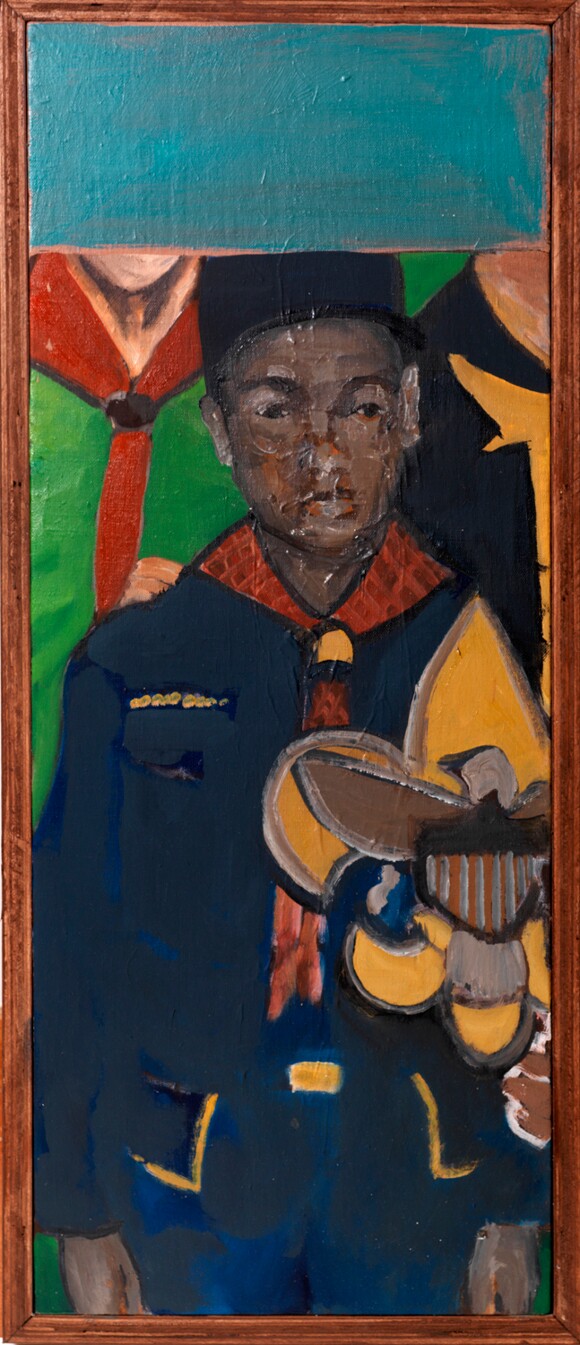 "Black Boy Scout, " Noah Davis, 2013. | Photo: Erich Koyama.