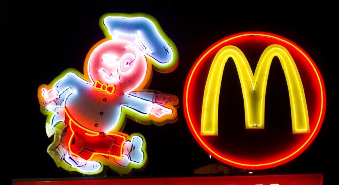 McDonalds and Speedee Logo