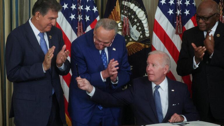 Biden racks up legislative wins despite low approval ratings