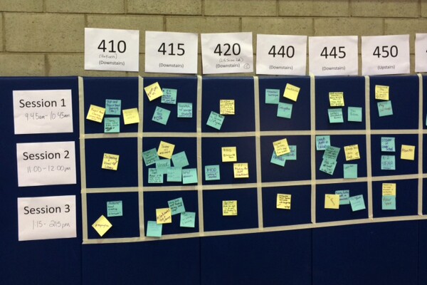 EdCamp Workshop Board