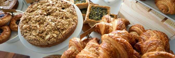 The pastry case at Friends & Family | Jules Exum