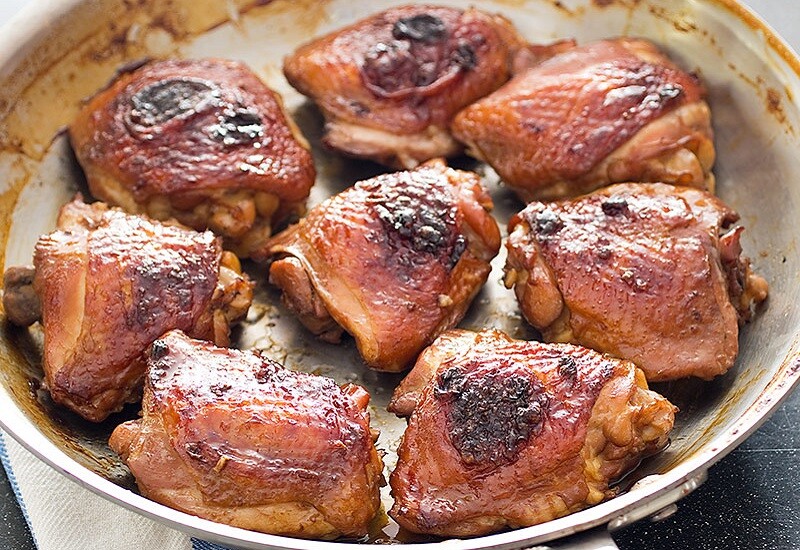 Mahogany Chicken Thighs