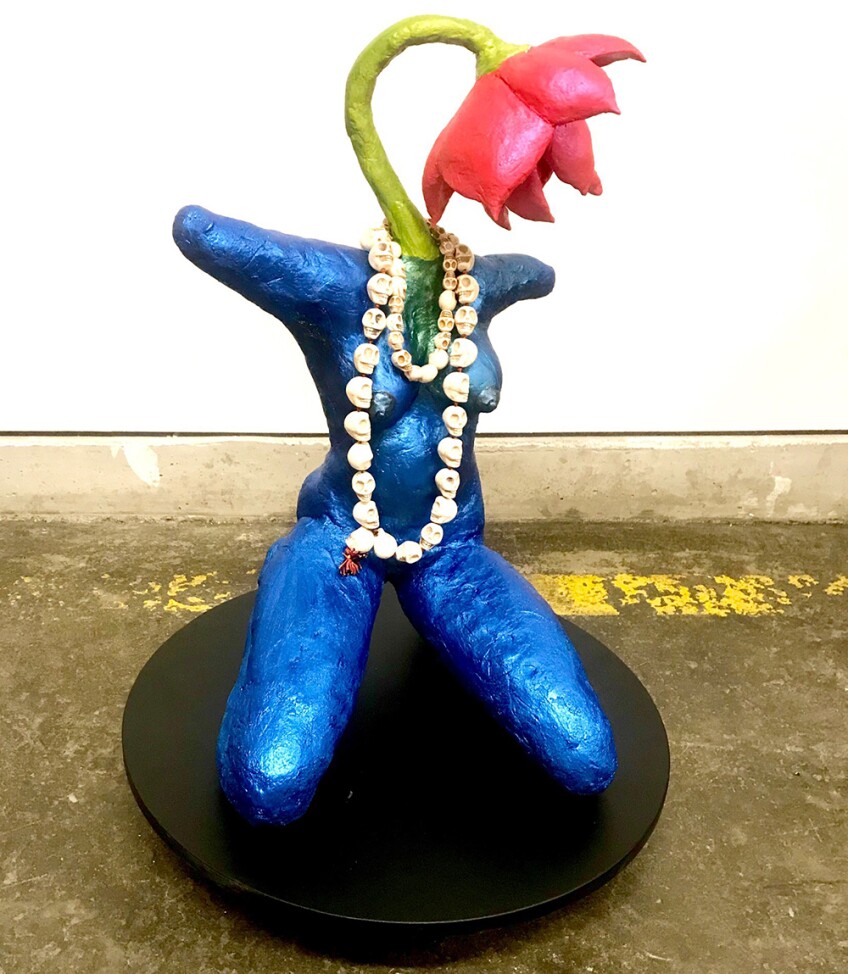 "Lajja Gauri redux ( the shameful one)," 2020 by Jaishri Abichandani. | Courtesy of the artist