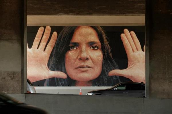 'Lita Albuquerque Monument' restored | Photo © 2012 Gil Ortiz
